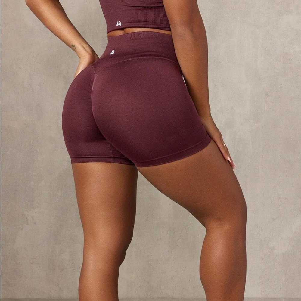 YoungLA Legacy Shorts in Burgundy